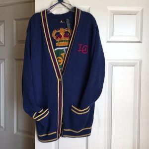 Liz Sport Letterman Sweater